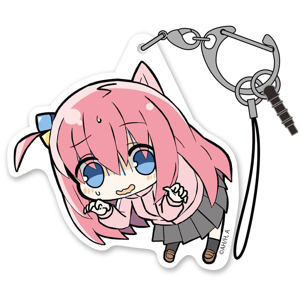 Bocchi the Rock! - Goto Hitori - Tsumamare Pinched Acrylic Strap Keychain