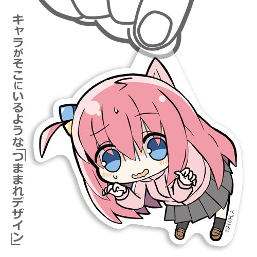 Bocchi the Rock! - Goto Hitori - Tsumamare Pinched Acrylic Strap Keychain