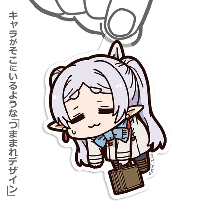 Frieren: Beyond Journey's End - Frieren Winter Uniform Ver. - Tsumamare Pinched Acrylic Strap Keychain