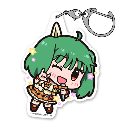 Macross F - Ranka Lee - Tsumamare Pinched Acrylic Strap Keychain
