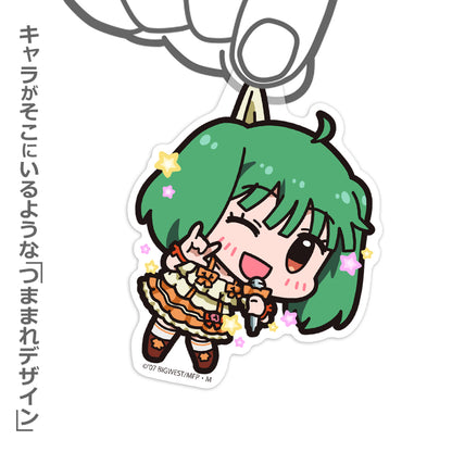 Macross F - Ranka Lee - Tsumamare Pinched Acrylic Strap Keychain
