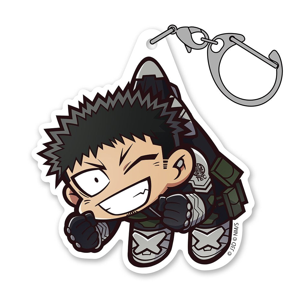 Kaiju No. 8 - Hibino Kafka - Tsumamare Pinched Acrylic Strap Keychain