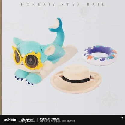 Official miHoYo Honkai: Star Rail Awoo Awooo Chimera Plush Figure - Bubbles