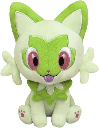 Pokemon ALL STAR COLLECTION - Sprigatito (S) Plush - Sanei Boeki Japan