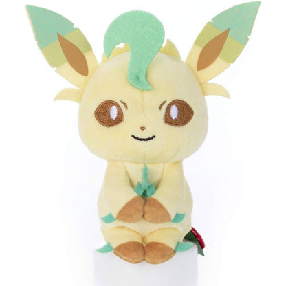 Pokemon Chokkori-san Plush - Leafeon - Takara Tomy Arts