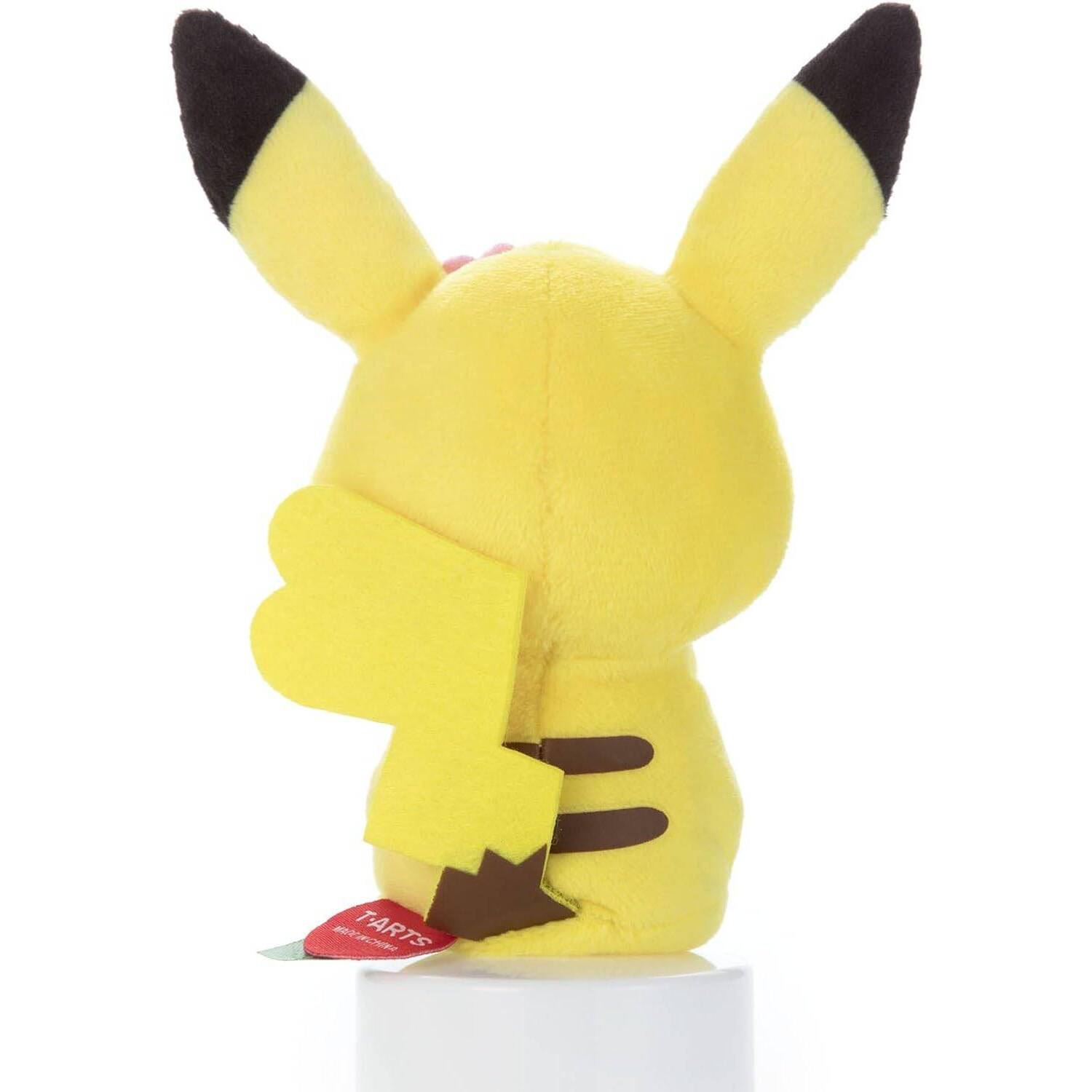 Pokemon Chokkori-san Plush - Pikachu (Female Form) - Takara Tomy Arts