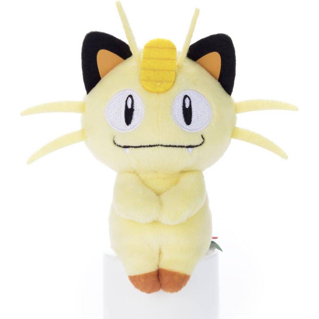 Pokemon Chokkori-san Plush - Meowth - Takara Tomy Arts