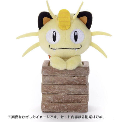 Pokemon Chokkori-san Plush - Meowth - Takara Tomy Arts