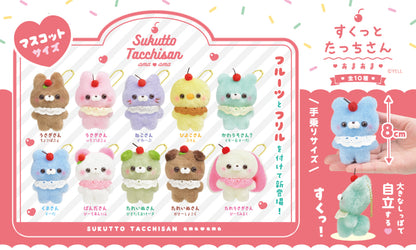 Sukkutto Tacchi-san Ama Ama Sweet Cherry Parfait Plush Series