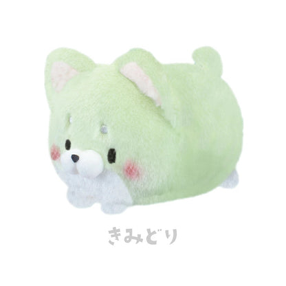 Korokoro Shiba-wan Pastel Kawaii Shiba Inu Mochi Plush Green