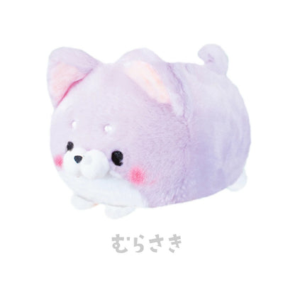 Korokoro Shiba-wan Pastel Kawaii Shiba Inu Mochi Plush Purple