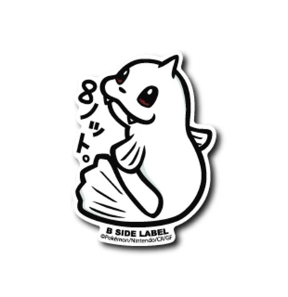 Official Pokemon B-Side Label Japan Sticker - Dugong