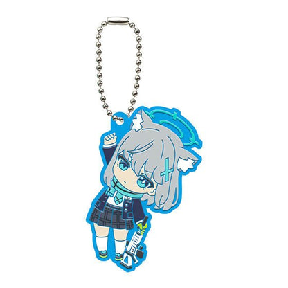 Blue Archive Capsule Rubber Mascot 01 Keychain Gashapon Complete Set Gacha - GPN-BAN-0063SET