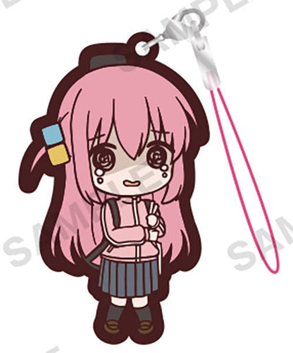 Bocchi the Rock! Lots of Bocchi - chan Capsule Rubber Strap Keychain Gashapon Complete Set Gacha - GPN-BSH-0034SET