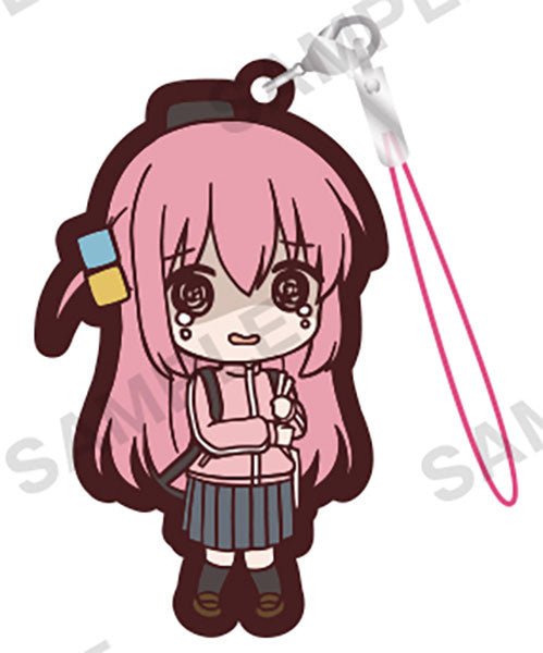 Bocchi the Rock! Lots of Bocchi - chan Capsule Rubber Strap Keychain Gashapon Complete Set Gacha - GPN-BSH-0034SET