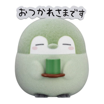 Capchara Flocky Koupen - chan NEW Fuzzy Penguin Figure Gashapon Complete Set Gacha - GPN-BAN-0041SET