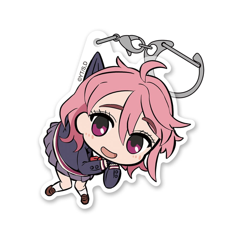 Dandadan - Aira - Tsumamare Pinched Acrylic Strap Keychain - KEY-COS-0062