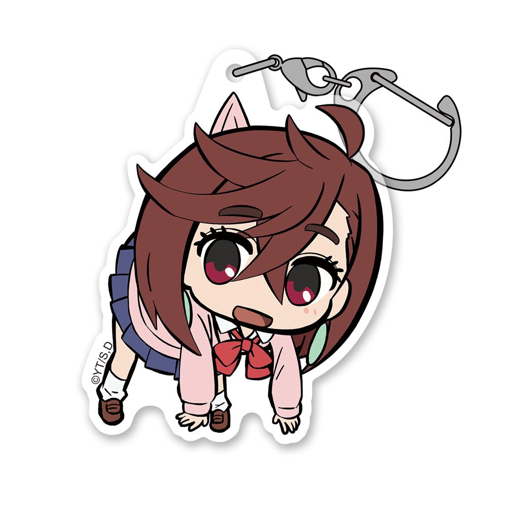 Dandadan - Momo - Tsumamare Pinched Acrylic Strap Keychain - KEY-COS-0070
