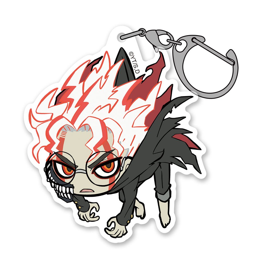 Dandadan - Okarun (Transformed) - Tsumamare Pinched Acrylic Strap Keychain - KEY-COS-0068