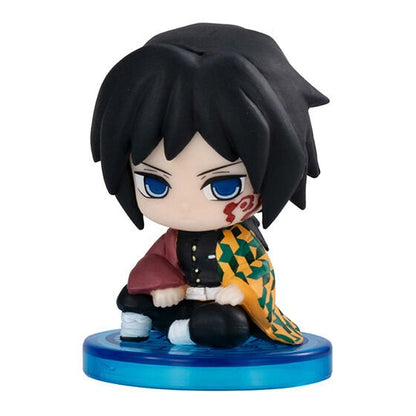 Demon Slayer Suwarasetai Sitting Squad Movie Infinity Castle Chapter 1 Series 02 Mini Figure Gashapon Complete Set Gacha - GPN-BAN-0053SET