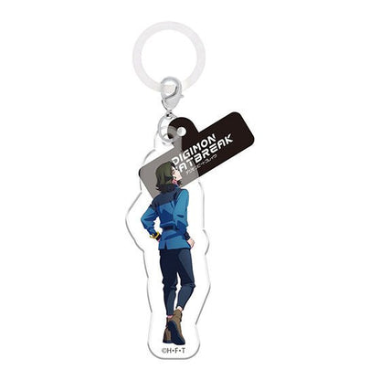 Digimon Beatbreak Flat Mejirushi Marker Accessory Acrylic Keychain Charm Gashapon Complete Set Gacha - GPN-BAN-0054SET