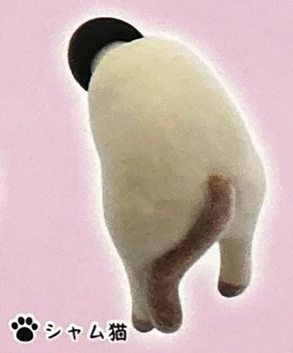 Earplug Cat Flocky Ver. Fuzzy Kitty Butt Ear Accessory Gashapon Complete Set Gacha - GPN-LQL-0001SET