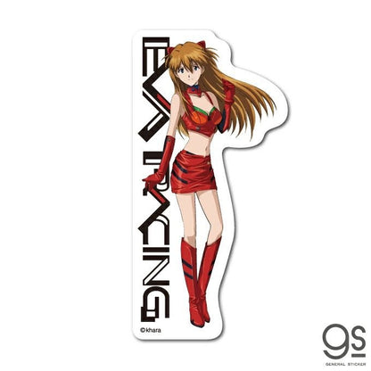 Evangelion EVA Racing Official Vinyl Sticker - Asuka - STK-GEN-0014
