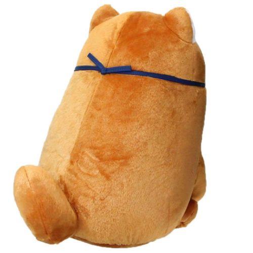 Faithful Dog Mochishiba Large Plush Toy w/ Charm - Okaka - SK Japan - PLU-SKJ-0001