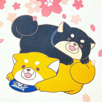 Faithful Dog Mochishiba Large Tote Bag - Sakura Ver - SK Japan - BAG-SKJ-0002