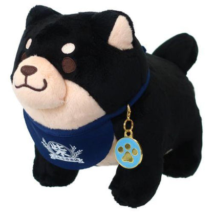 Faithful Dog Mochishiba Plush w/ Charm - Goma - SK Japan - PLU-SKJ-0010