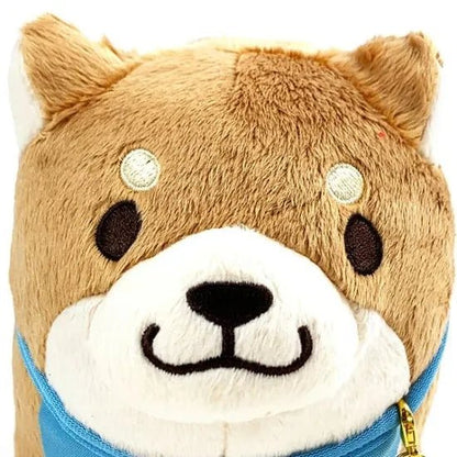 Faithful Dog Mochishiba Plush w/ Charm - Monaka - SK Japan - PLU-SKJ-0009