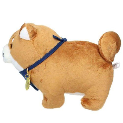 Faithful Dog Mochishiba Plush w/ Charm - Okaka - SK Japan - PLU-SKJ-0007