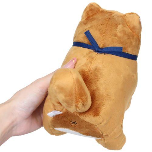 Faithful Dog Mochishiba Plush w/ Charm - Okaka - SK Japan - PLU-SKJ-0007
