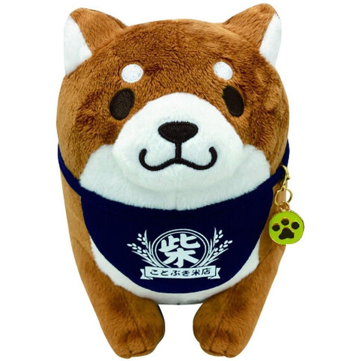 Faithful Dog Mochishiba Sitting Plush - Monaka - SK Japan - PLU-SKJ-0012