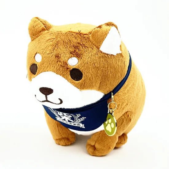 Faithful Dog Mochishiba Sitting Plush - Monaka - SK Japan - PLU-SKJ-0012