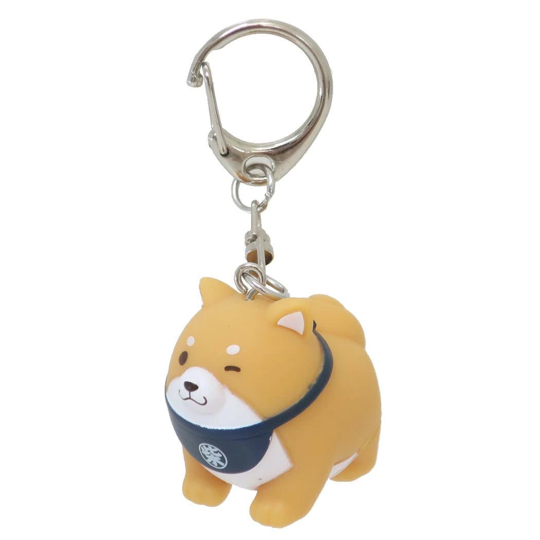 Faithful Dog Mochishiba Sofubi Soft Vinyl Figure Mascot Keychain - Okaka - SK Japan - KEY-SKJ-0004