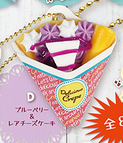 Food Truck Yakitate Crepe Mascot Food Miniature Keychain Gashapon Complete Set Gacha - GPN-TSP-0004SET