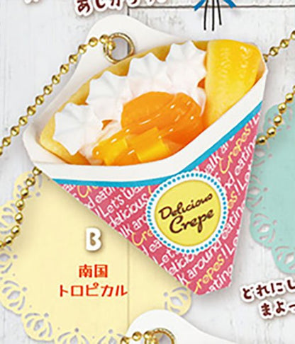 Food Truck Yakitate Crepe Mascot Food Miniature Keychain Gashapon Complete Set Gacha - GPN-TSP-0004SET