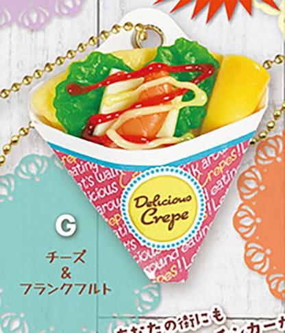 Food Truck Yakitate Crepe Mascot Food Miniature Keychain Gashapon Complete Set Gacha - GPN-TSP-0004SET