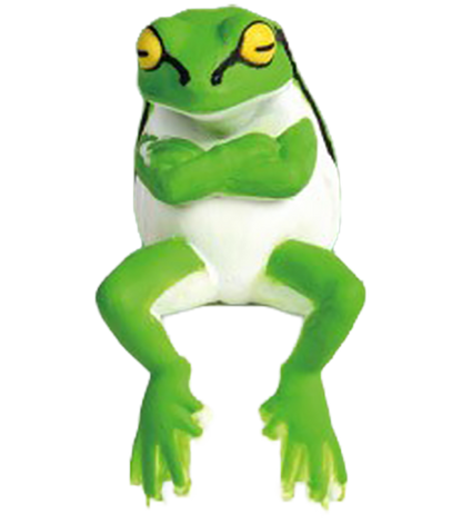 Fuchiyasumi Tree Frog Lounging Mini Figure Gashapon Complete Set Gacha - GPN-YEL-0036SET