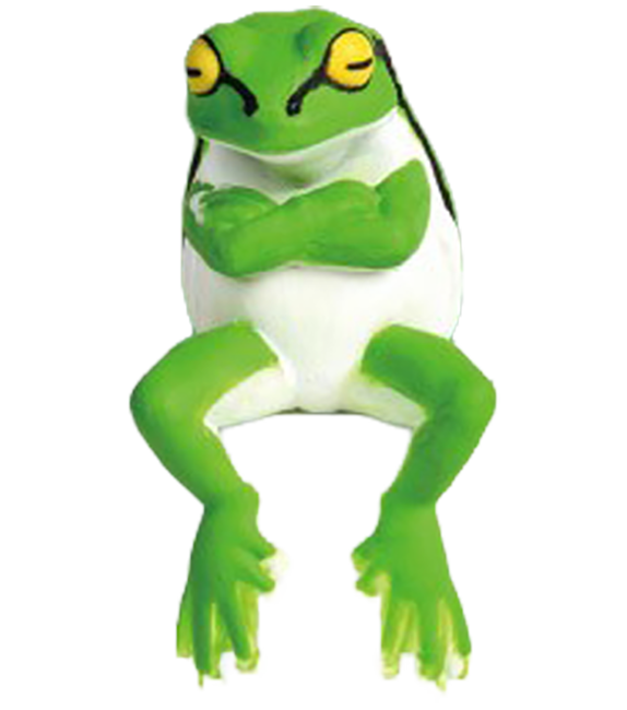 Fuchiyasumi Tree Frog Lounging Mini Figure Gashapon Complete Set Gacha - GPN-YEL-0036SET
