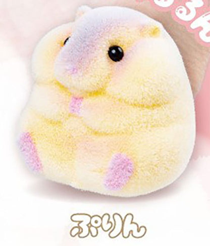 Fusakyuru Sofubi Hamster Vinyl Fuzzy Mini Figure Gashapon Complete Set Gacha - GPN-YEL-0033SET