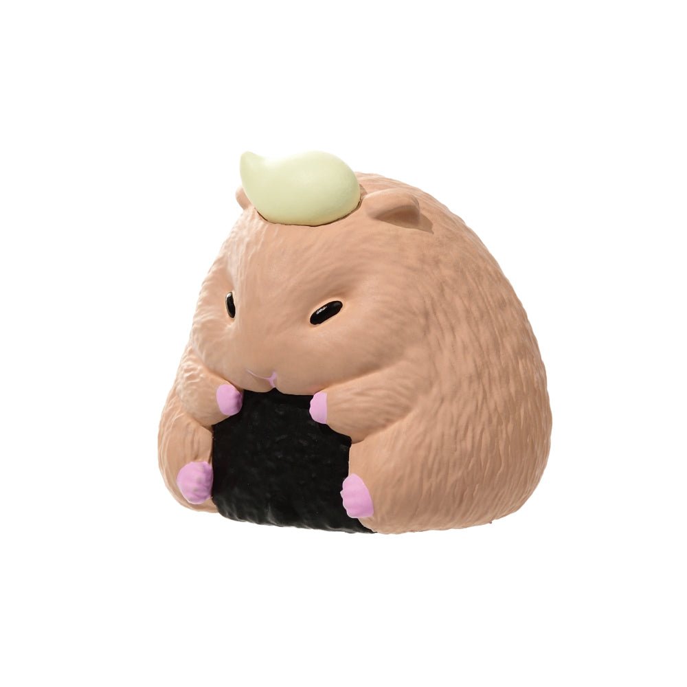 Hamster Ham Musubi - Onigiri Hamusubi. Paku! Mini Figure Gashapon Complete Set Gacha - GPN-YEL-0029SET