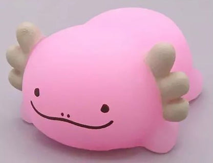 Howapuru Wooper Rurunpa Axolotl Light Up Toy Figure Gashapon Complete Set Gacha - GPN-AMU-0013SET