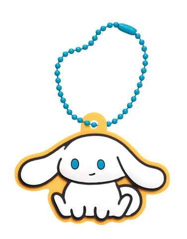 I.CINNAMOROLL Soft & Fluffy Rubber Mascot Keychain Gashapon Complete Set Gacha - GPN-TTA-0030SET