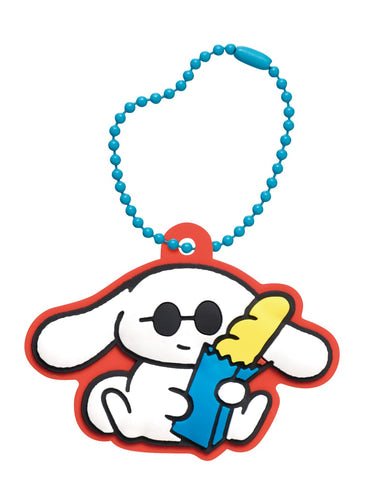I.CINNAMOROLL Soft & Fluffy Rubber Mascot Keychain Gashapon Complete Set Gacha - GPN-TTA-0030SET