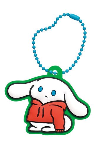 I.CINNAMOROLL Soft & Fluffy Rubber Mascot Keychain Gashapon Complete Set Gacha - GPN-TTA-0030SET