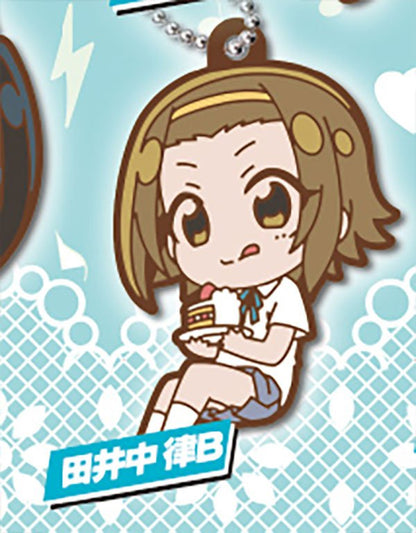 K - ON! Defo Raba! Rubber Keychain Gashapon Complete Set Gacha - GPN-TTA-0101SET
