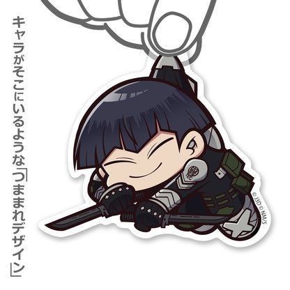Kaiju No. 8 - Hoshina Soshiro - Tsumamare Pinched Acrylic Strap Keychain - KEY-COS-0053