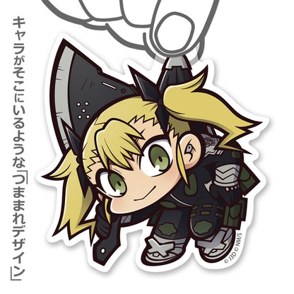 Kaiju No. 8 - Shinomiya Kikoru - Tsumamare Pinched Acrylic Strap Keychain - KEY-COS-0052
